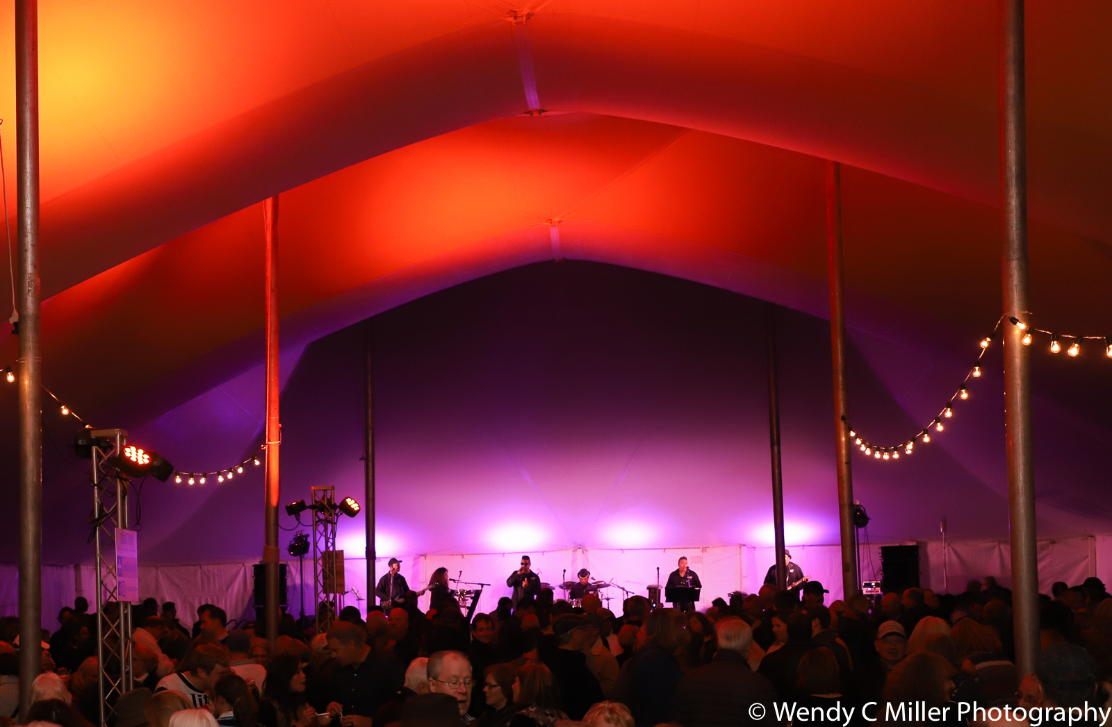 Uplighting, tent lighting, lighting rental
