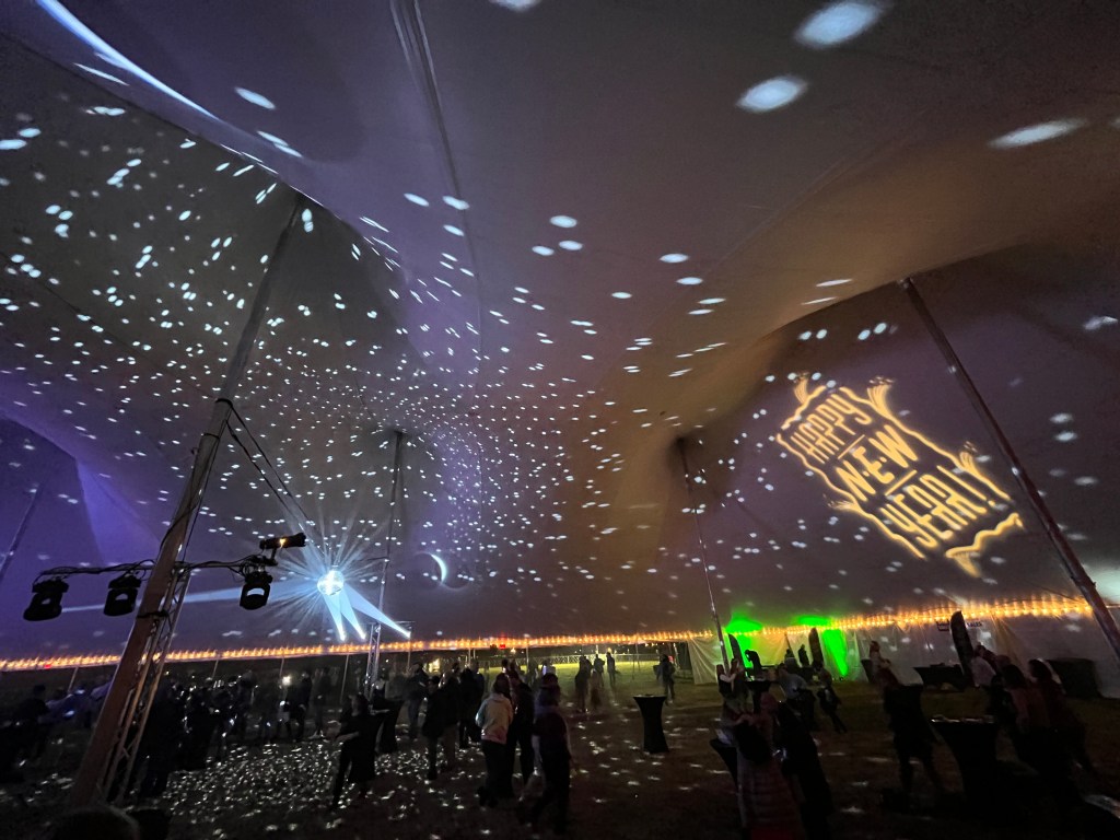 Tent lighting Williamsburg, VA